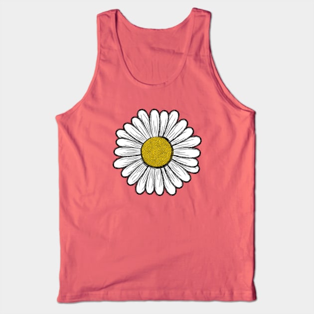 Daisy Tank Top by VirgoArtStudio